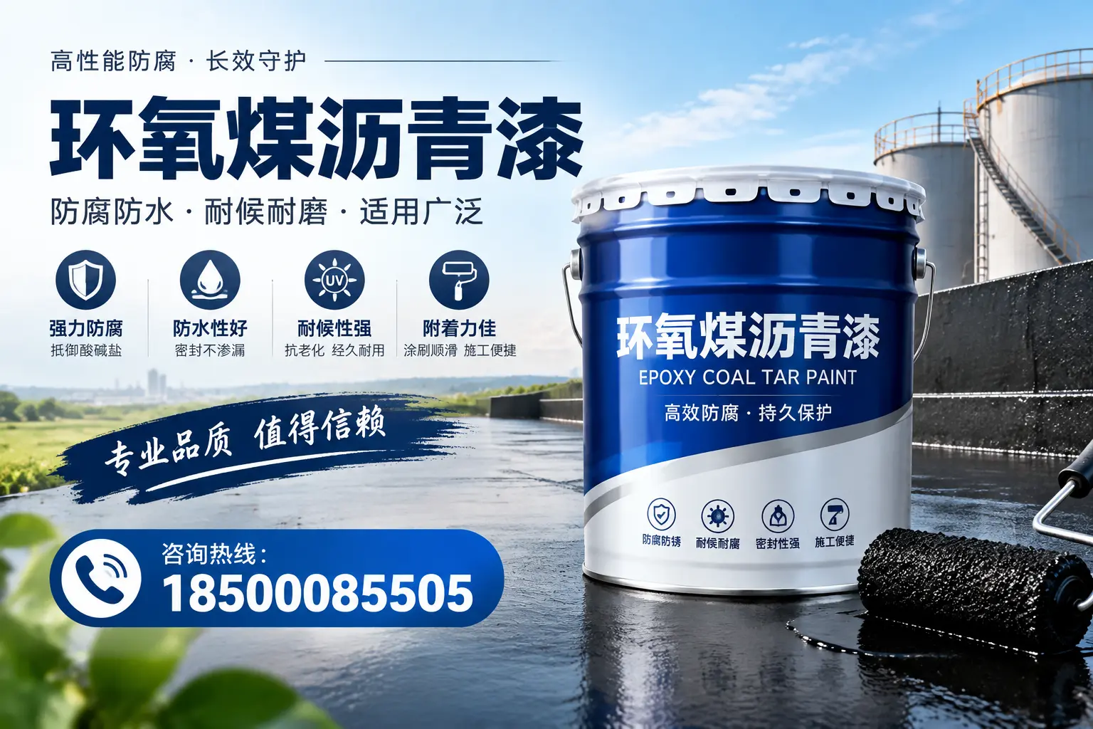环氧煤沥青漆与油漆的区别,高邑消费者最关心的问题